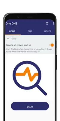 One DNS android App screenshot 1